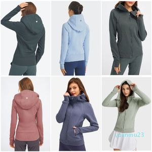 Ll Oefening Fiess Wear Yoga-outfit voor dames Hoodies Sportkleding Buitenjassen Outdoorkleding Casual hardlooptrainer voor volwassenen Lang