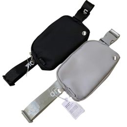 Ll Fanny Pack Running Belt Bag Fiess Elástico para Stealth Lululemenly Bag Impermeable Teléfono móvil Deportes Pecho portátil A0806