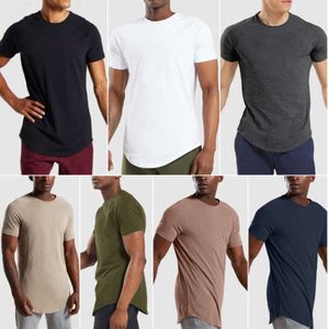 LL-FZ346 hommes T-Shirts hauts vêtements de sport été exercice vêtements de Fitness vêtements de sport en cours d'exécution chemises à manches courtes en vrac manteau gth