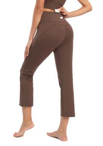 LL Pantalon évasé à sept points de taille haute et hanche