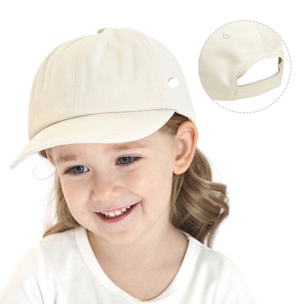 LL Kids Hat Sombreros de béisbol al aire libre Summer Sun Hat Gorras Lona Ocio Moda para Beach Hat Hat Niños LL564