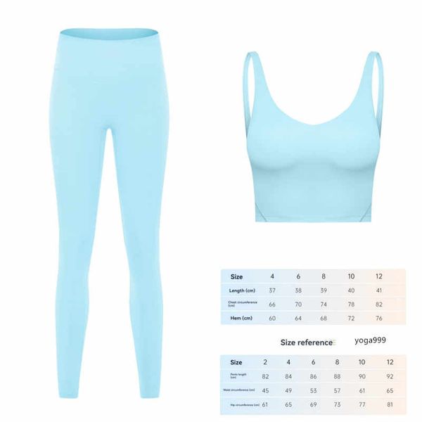 ll leggings sujetador deportivo pantalones de yoga leggings Lu Lu Leggings Suave cintura alta ropa deportiva elástica Trajes Pantalones Trajes de gimnasio Entrenamiento para correr Chándales