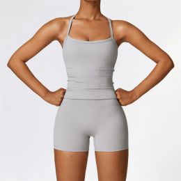 Ll Lemons Piece pour femmes -8519 Deux ensembles de costumes de yoga