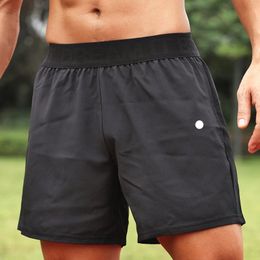 LL Men Mid Rise Snelle droge sport ademend yoga shorts snelle stof joggers die kort rennen