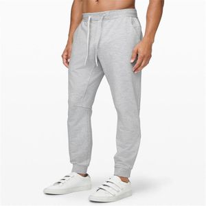 LL Pantalon long de jogging pour homme, tenue de sport, de yoga, de plein air, de ville, avec poches de gym, pantalon de survêtement pour homme, décontracté, élastique, Wais271c
