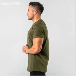 LL T-shirts pour hommes Nouveaux hauts unis élégants Fitness Hommes T T-shirt à manches courtes Muscle Joggers Bodybuilding Tshirt Mâle jachère Vêtements de sport Slim Fit Tee Vêtements à la mode