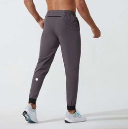 Ll heren jogger lange broek sport yoga outfit quick dry droge trekstring gym zakken joggingbroek broek casual elastische taille mode 5520es