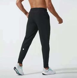 LL Hommes Jogger Pantalons Longs Sport Yoga Tenue Séchage Rapide Cordon De Gym Poches Pantalons De Survêtement Pantalon Casual Taille Élastique Fitness Designer Pant Mens666