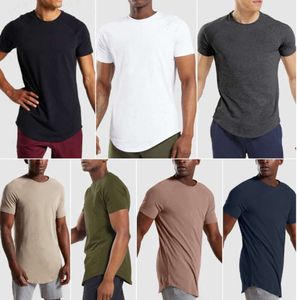 LL T-shirts pour hommes Hauts Vêtements de sport Exercice d'été Vêtements de fitness Vêtements de sport Courir Chemises à manches courtes en vrac