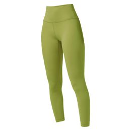 LL Nouveau style Yoga Vêtements Nude Sense Poilu Femmes Sport Taille Haute Pantalon Neuf Point Pantalon Fitness Jogging Avocat Couleur Haute Printemps Leggings