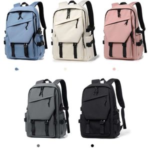 LL Mochila al aire libre Trend Simple Pare Junior High School College Student Bag Fashion Gran capacidad Moda deportiva