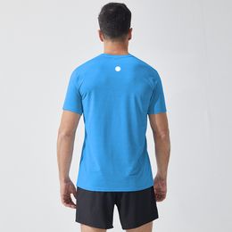 LL Outdoor Camiseta deportiva para hombre Camiseta de secado rápido que absorbe el sudor Camisetas de manga corta para hombre