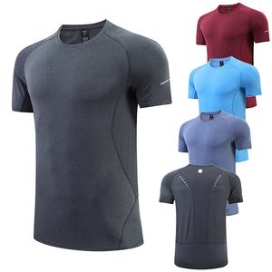 LL Outdoor Hommes Sport T-shirt Hommes Séchage Rapide Anti-transpiration Haut Court Hommes Wrokout Manches Courtes M14 4XL