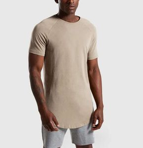 LL Outdoor Camiseta para hombre Traje de yoga Secado rápido Que absorbe el sudor Deporte corto Top Manga masculina para fitness rre