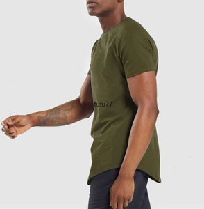 Ll Outdoor Camiseta para hombre Traje de yoga Secado rápido Que absorbe el sudor Deporte Camiseta corta Manga masculina para camiseta Fiess