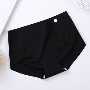 LL Culotte sans couture pour tenue de Yoga femmes culotte unie coton sous-vêtements féminins doux mince léger Panti Culotte Femme caleçon