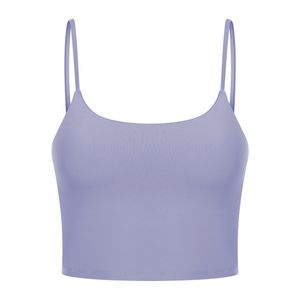 LL Soutien-gorge de sport à bretelles fines Beauty Back Soutien-gorge de sport Yoga Pilates à faible impact Sous-vêtements de sport Fitness Yoga top