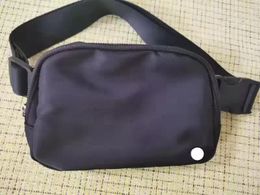 LL Bolsas para mujeres deportes al aire libre Carriendo cinturas para hombres Viaje Teléfono Moneda Cross Coss Body Cinturón Cinturón Bolso de viaje Ajustable Ajustable