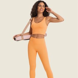 LL Women's Yoga Classic best verkochte fitnessbeha zonder stalen ringen boterzacht damessportvest gym gesneden yogavest schoonheid terug schokbestendig afneembaar borstkussen