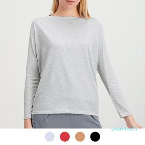 LL Blouse de chemise à manches longues de yoga pour femmes