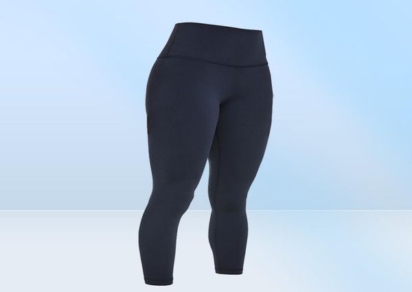LL Femmes Pantalons de yoga Push ups Leggings de fitness Soft High Hip Lift Elastic Tline Sports Pants5025245
