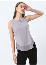 LL Femmes Gym Yoga Smock Gilet Pour Pad Femmes Gym Débardeur Sexy Débardeurs D'entraînement Décontracté Été LL652