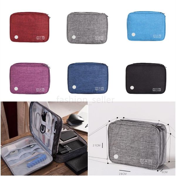 LL-YDPF32 Femmes sacs de maquillage en plein air sac à main de toilette USB câble Kit sac à main voyage multi-fonction Portable Pack sac de rangement trucs Sac209i