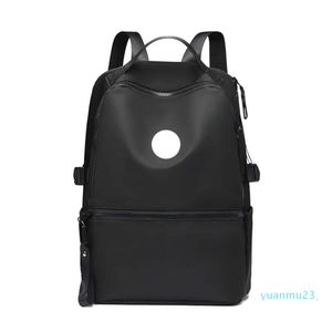 LL Yoga Gym Designer 22L Capaciteit Crew Backpack Unisex Men Women Sport en Leisure Multi-Storage Schouder Outdoor Computer Bag origineel