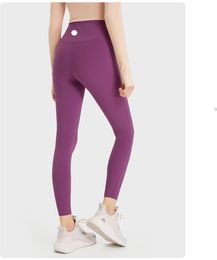 LL Yoga Suit Plush Align Leggings Rapide et Gratuit Taille Haute Multiple Pour Courir Sans Soudure Cyclin Pantalon LL786