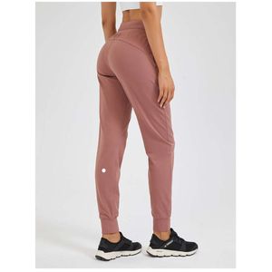 Ll yoga portez un pantalon de jogging pour femmes prêts à tirer la corde stretchy hauteur taille