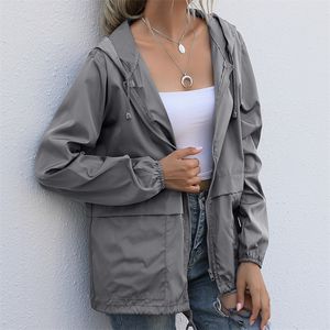 LL064A Vestes de sport pour femmes Trench Coat à capuche Vêtements de fitness Tenues de yoga Tenue de sport LooseA dult Running Train Exercice Manches longues Tops imperméables