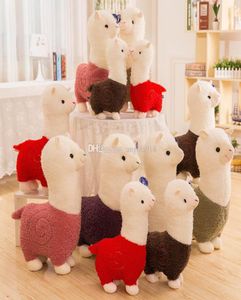 Lama Arpakasso knuffeldier 28cm11 inch Alpaca zacht pluchen speelgoed Kawaii schattig voor kinderen kerstcadeau 6 kleuren C51291073287