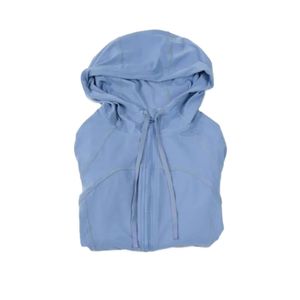 LLK0367 Vestes de yoga Wear Hoodys Define Womens Designers Veste Veste Veste à double face