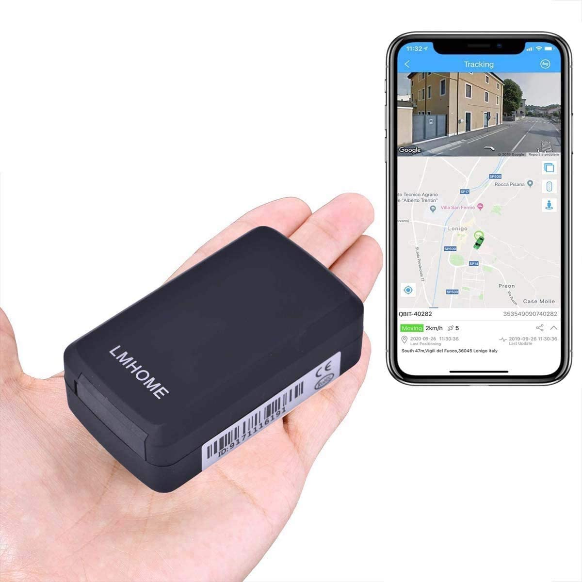 LM002B GPS Tracker Car LMHome 2G Rastreamento real Monitor de voz Localizador GPS de 60 dias