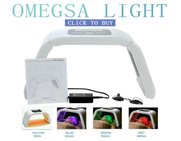 LM004 4 Masque facial LED Light Light PDT Light for Skin Therapy Beauty Machine Face REJUNIONNATION SALON ÉQUIPEMENTS 2770249