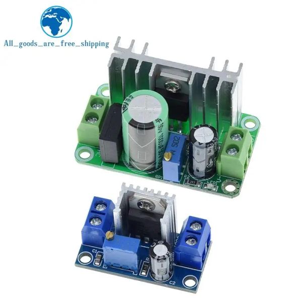 LM317T DC-DC Convertisseur Buck Buck Slever Down Circuit Board Module Regulator Alimentation du régulateur linéaire avec le filtre du redresseur LM317