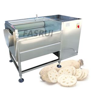 Lndustrial Riz Haute Performance Industrielle Machine De Lavage De Gingembre Frais Légumes Fruits Lavage Peeling Maker