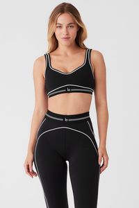 Lo workout yoga -sets voor vrouwen 2 -delige hoge taille naadloze leggings met gewatteerde rekbare sportbeha sets sportschoolkleding