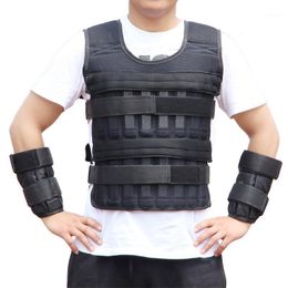 Chargement poids gilet pour boxe entraînement entraînement Fitness Gym équipement de sport gilet réglable veste sable vêtements accessoires