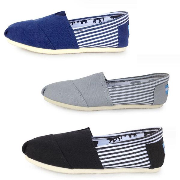 Mocasines hombres para mujer Zapatos casuales color blanco negro alpargatas ligeras mocasines Primavera verano Sandalias para mujer zapatos de diseñador sandalia tomflat deslizante