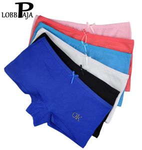 Lobbpaja lot 6 pcs femme sous-vêtements femmes coton culotte boxer short boyshorts samis dames intime lingerie for women sh1588598