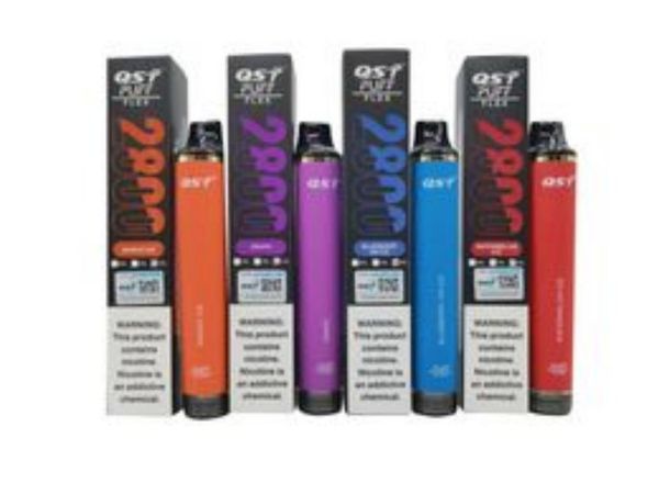 Entrepôt local E Cigarettes Bang Vape Original QST Puff Flex 2800 Mah original 8 ml 0% 2% 5% Vape jetable Autorisé 28 bonnes saveurs en stock