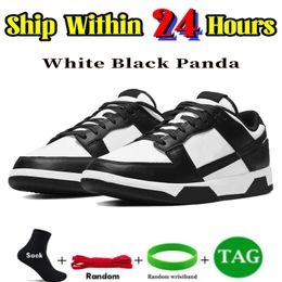 Local Warehouse heren designerschoenen laag Casual sneakers panda zwart wit Triple Roze Grijs Mistkust unc Bubbles photondust US Stocking in USA heren dames trainers