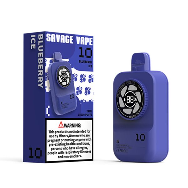 entrepôt local bouffée de caméra sauvage 18000 cigarettes vape jetables 650mAh batterie pré-remplie 28 ml écran d'affichage intelligent intégré tryp-c rechargeable