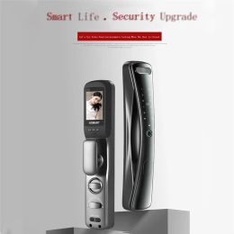 Verrouillage Biométrique Biométrique Lock Securitude Sécurité Smart Door Lock Mot de passe électronique Verrouille électronique Carte IC Déverrouillage de l'application TUYA APPACER LOCK ELECTRONIQUE