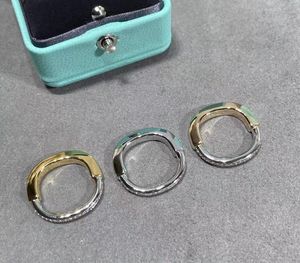 lock designer ring diamanten ring luxe sieraden goud zilver rose gouden ringen voor vrouwen mannen klassieke mode-sieraden bruiloft moissanite ring groothandel
