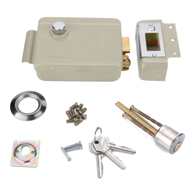 Verrouillage de verrouillage électrique verrouillage de porte électronique pour vidéo interphone sonnette de porte de porte de porte d'accès à la porte du système de porte vidéo Best pour la maison