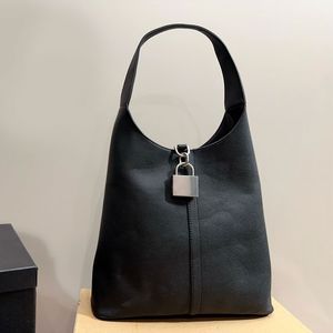 Lock Hobo Sac fourre-tout Designer Sacs à bandoulière en cuir véritable Sangle amovible Poche intérieure à fermeture éclair Sacs à main Clemence Bourse Nouvelle pochette axillaire