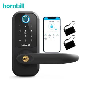 Verrouillage du callbill Bluetooth empreinte digitale Smart Door verrouillage biométrique électronique de poignée morte de male entrée sans clé Smart Home Security