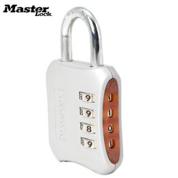 Verrouiller Master Lock 4 chiffres Sécurité Lock Zinc Alliage combinaison Travel Security SAFE SAFE CODE CODE LOCK COMBINANT PADLOCK LAVE